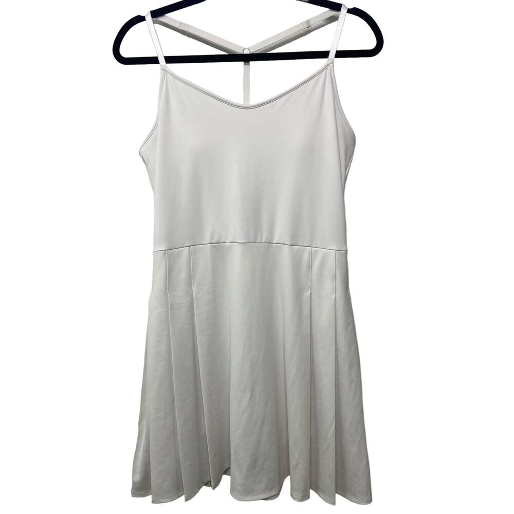 Tommy Bahama Racquet‎ & Paddle Golf Mini Dress Sleeveless Y-Back White Womens L